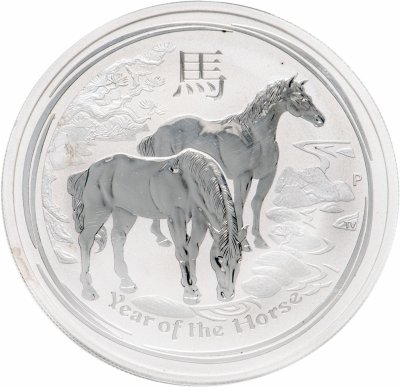 купить Австралия 2 доллара (dollars) 2014 Восточный календарь - Год Лошади