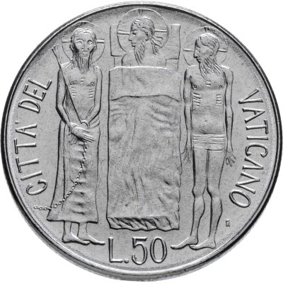 купить Ватикан 50 лир 1981
