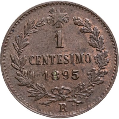 купить Италия 1 чентезимо (centesimo) 1895 R
