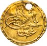Купить Османская империя 1/4 зери махбуб 1808 (1223 г.Х., 1 год правления) Махмуд II