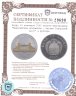 Купить Науру 10 долларов 2005 монета-трансформер "Европейские монументы - Англия Тауэрский мост" в футляре