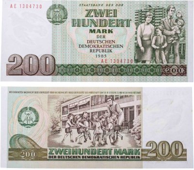 купить Германия, ГДР 200 марок 1985