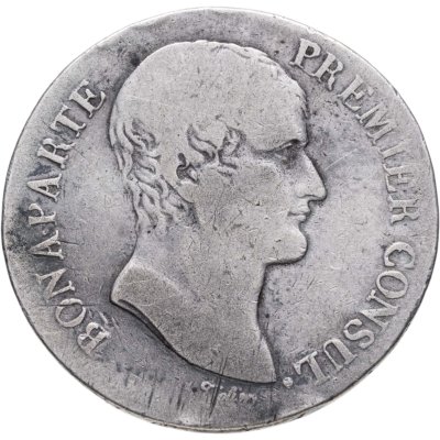 купить Франция 5 франков 1803 Наполеон Бонапарт - Первый консул
