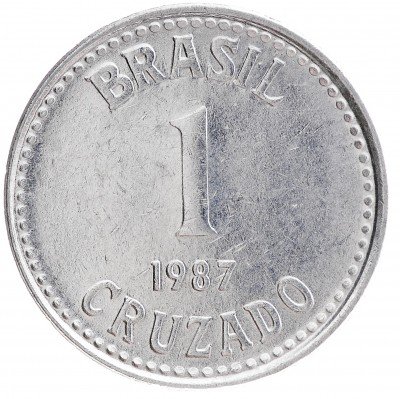 купить Бразилия 1 крузадо (cruzado) 1987