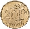 Купить Финляндия 20 пенни (pennia) 1970