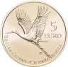 Купить Словакия 5 евро 2023 Черный аист