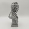 Купить Бюст «П.И. Чайковский», скульптор П.М. Криворуцкий, силумин, Завод художественного литья «Монументскульптура» (ЛЗХЛ), СССР, 1962 г.