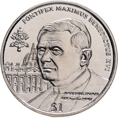 купить Сьерра-Леоне 1 доллар (dollar) 2005 Бенедикт XVI