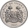 Купить Сьерра-Леоне 1 доллар (dollar) 2005 Бенедикт XVI