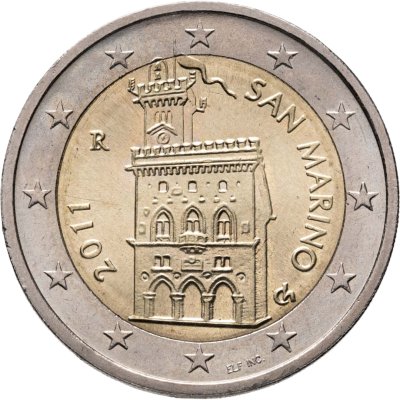 купить Сан-Марино 2 евро 2011