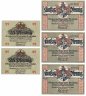 Купить Германия (Бавария: Вунзидель) набор из 5 нотгельдов 1918