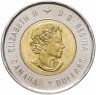 Купить Канада 2 доллара 2017 "100 лет Битве при Вими"