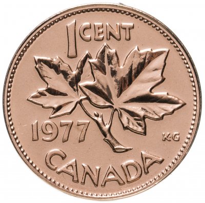 купить Канада 1 цент (cent) 1977