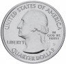 Купить США 1/4 доллара (25 центов, квотер) 2015 S — "Национальный заповедник Бомбей-Хук" (29-й парк)
