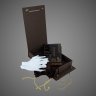 Купить Разумный инвестор. Бэнджамин Грэм, кожа (натуральная, цельная); золотое тиснение, тематическая финансовая композиция (графики, диаграммы, небоскрёбы), контрастная красная вставка на корешке, золочёный обрез, ручная работа, 2020 г.