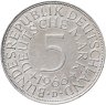 Купить Германия 5 марок 1966 знак монетного двора: "D" - Мюнхен