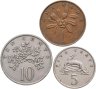 Купить Ямайка набор центов 1969-1972 (3 штуки)