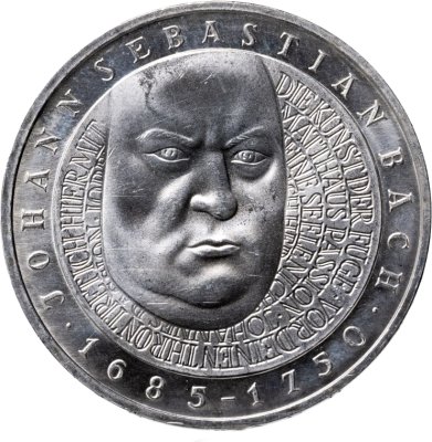 купить Германия 10 марок (mark) 2000 "250 лет со дня смерти Иоганна Себастьяна Баха"