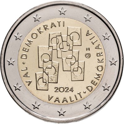 купить Финляндия 2 евро 2024 "Выборы как основание демократии"
