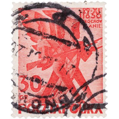 купить Польша марка 30 грошей 1930