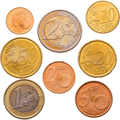 купить Кипр, набор из 8 разменных монет евро 2008 г.