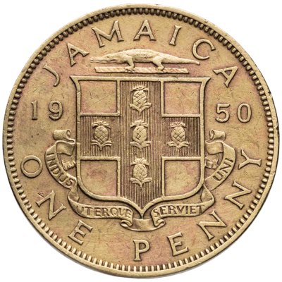купить Ямайка 1 пенни (penny) 1950