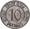 Купить Германия "Бонн" 10 пфеннигов 1920 "Людвиг ван Бетховен" нотгельд