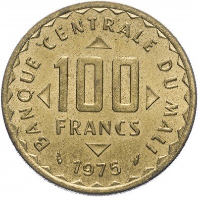 Купить Мали 100 франков 1977 "FAO"
