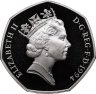 Купить Великобритания 50 пенсов (pence) 1994 "50 лет высадки союзников в Нормании (день D)"