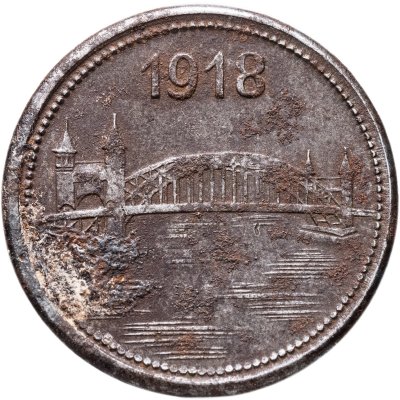 купить Германия "Районы Бонна и Зигкрейса" 10 пфеннигов 1918 нотгельд