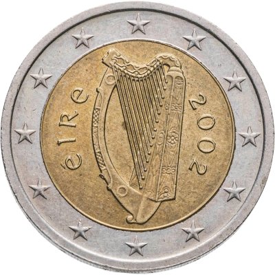 купить Ирландия 2 евро (euro) 2002