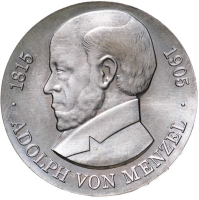 купить Германия, ГДР 5 марок 1980 "Адольф фон Менцель"