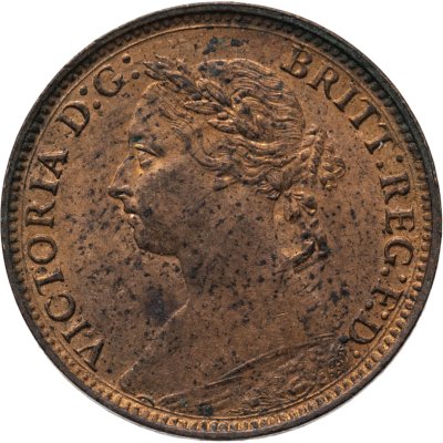 купить Великобритания 1 фартинг (farthing) 1881