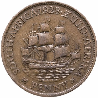 купить ЮАР 1 пенни (penny) 1928