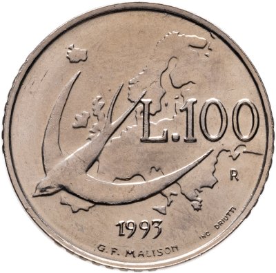 купить Сан-Марино 100 лир 1993