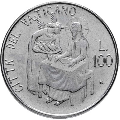 купить Ватикан 100 лир (lire) 1981