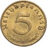 Купить Германия (Третий рейх) 5 рейхспфеннигов (reichspfennig) 1938