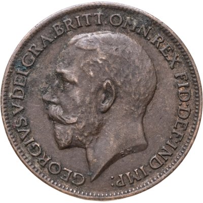купить Великобритания 1 фартинг (farthing) 1918