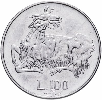 купить Сан-Марино 100 лир 1974