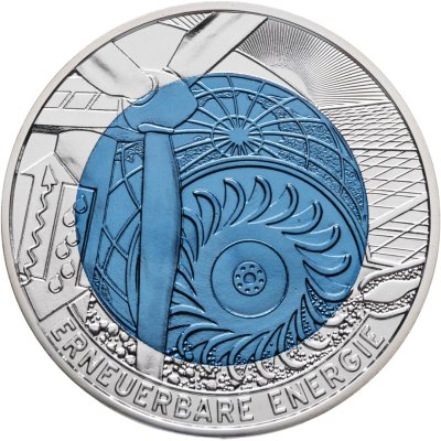 купить Австрия 25 евро 2010 "Возобновляемая Энергия", в футляре с сертификатом