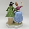 Купить Статуэтка "Галантная сцена", CDC Rococo Collection, фарфор, роспись, золочение, Шри-Ланка, 2010-2015 гг.
