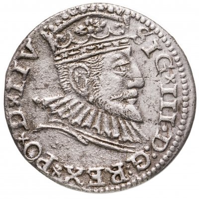 купить Речь Посполитая, Рига 3 гроша 1593 Сигизмунд III Ваза