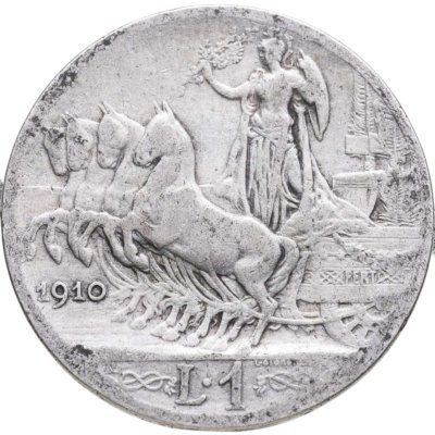 купить Италия 1 лира 1910