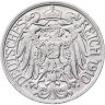 Купить Германия 25 пфеннигов (pfennig) 1910 А