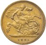 Купить Великобритания 1/2 соверена (полсоверена, half sovereign) 1895 с портретом королевы Виктории