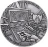 Купить Камерун 2000 франков 2023 "Конец человечества  Осознание" в футляре с сертификатом