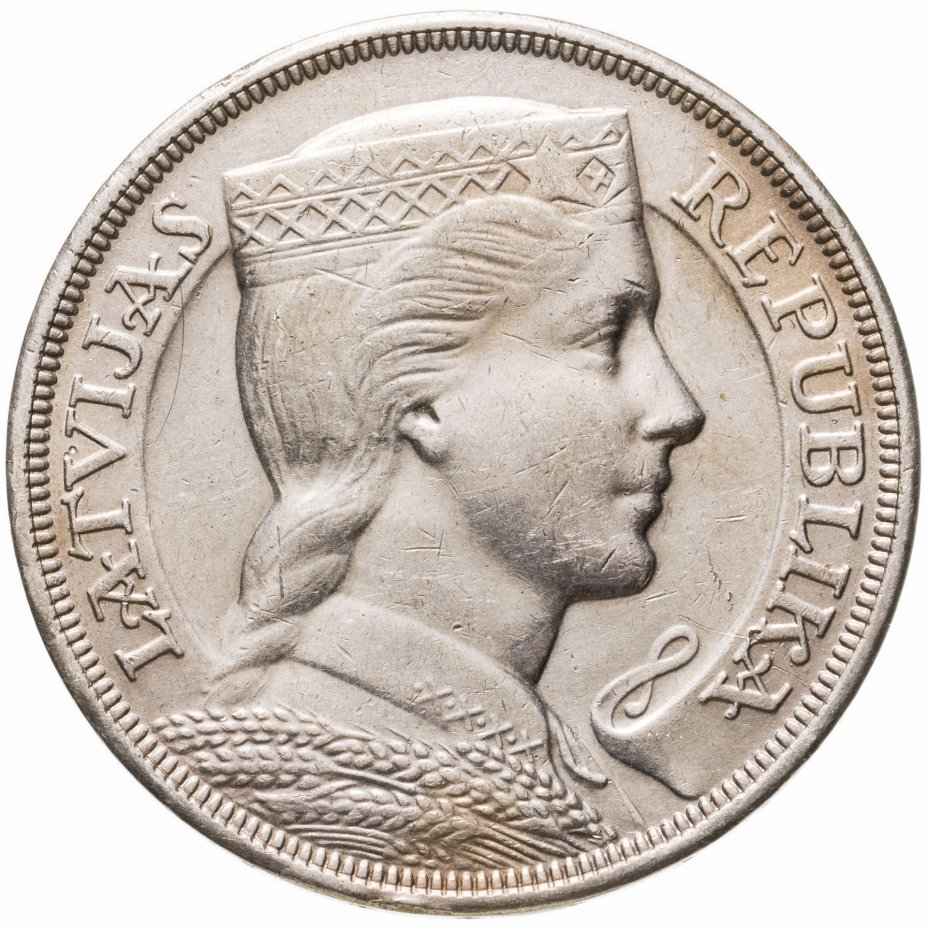 купить Латвия 5 латов (lati) 1929