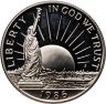 Купить США 50 центов (1/2 доллара, half dollar) 1986 "Statue of Liberty (100 лет Статуе Свободы)"