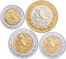Купить Мексика набор монет 2005-2017 (4 штуки)