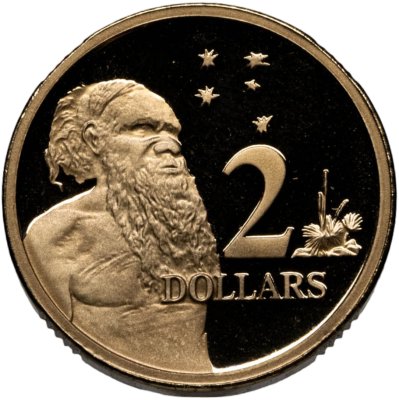 купить Австралия 2 доллара (dollars) 1992
